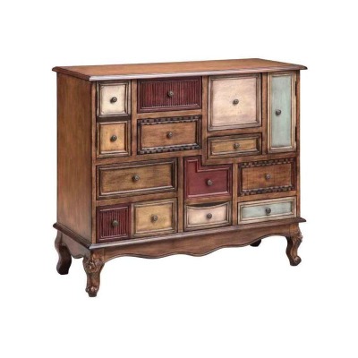 Chevelle 36" Tall 9 - Drawer Apothecary Accent Chest