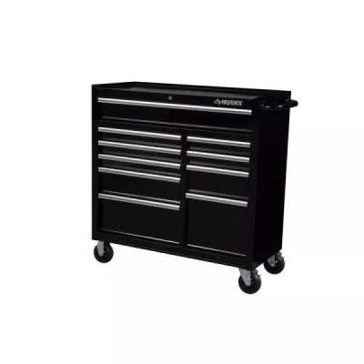 41 IN. 10-DRAWER ROLLER CABINET TOOL CHEST IN BLACK I