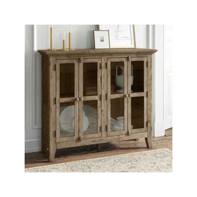 Eau Claire 42" Tall 4 - Door Accent Cabinet